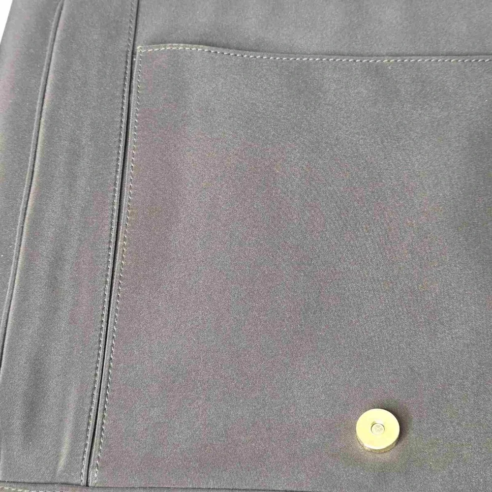 Valerie Stevens Messenger Bag Brown Crossbody Laptop Briefcase RN 13711 Large